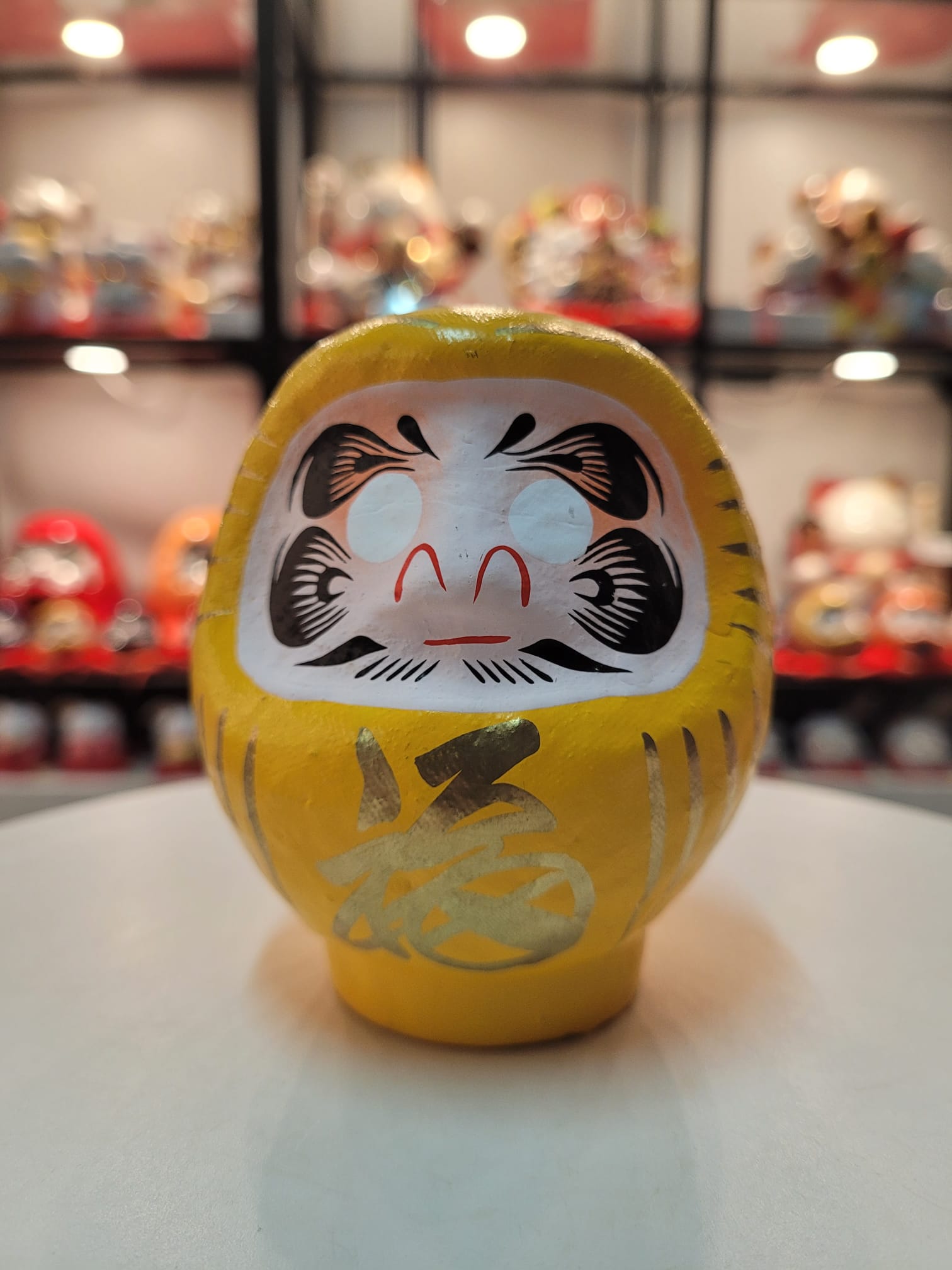 JP-271410-JP-250812 Hanjiro Hand-Made Mini/Medium Daruma (S) (M)