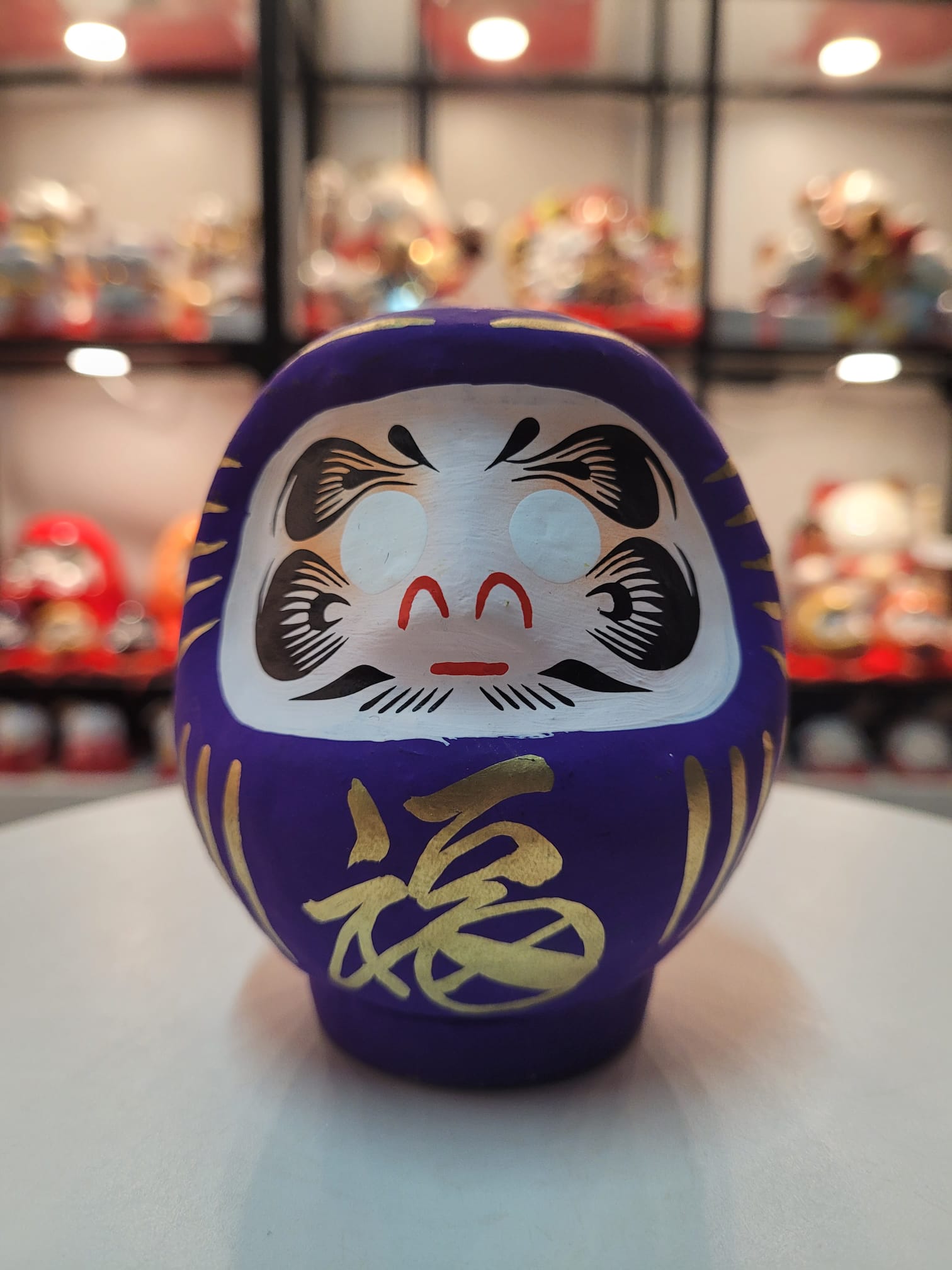 JP-271410-JP-250812 Hanjiro Hand-Made Mini/Medium Daruma (S) (M)