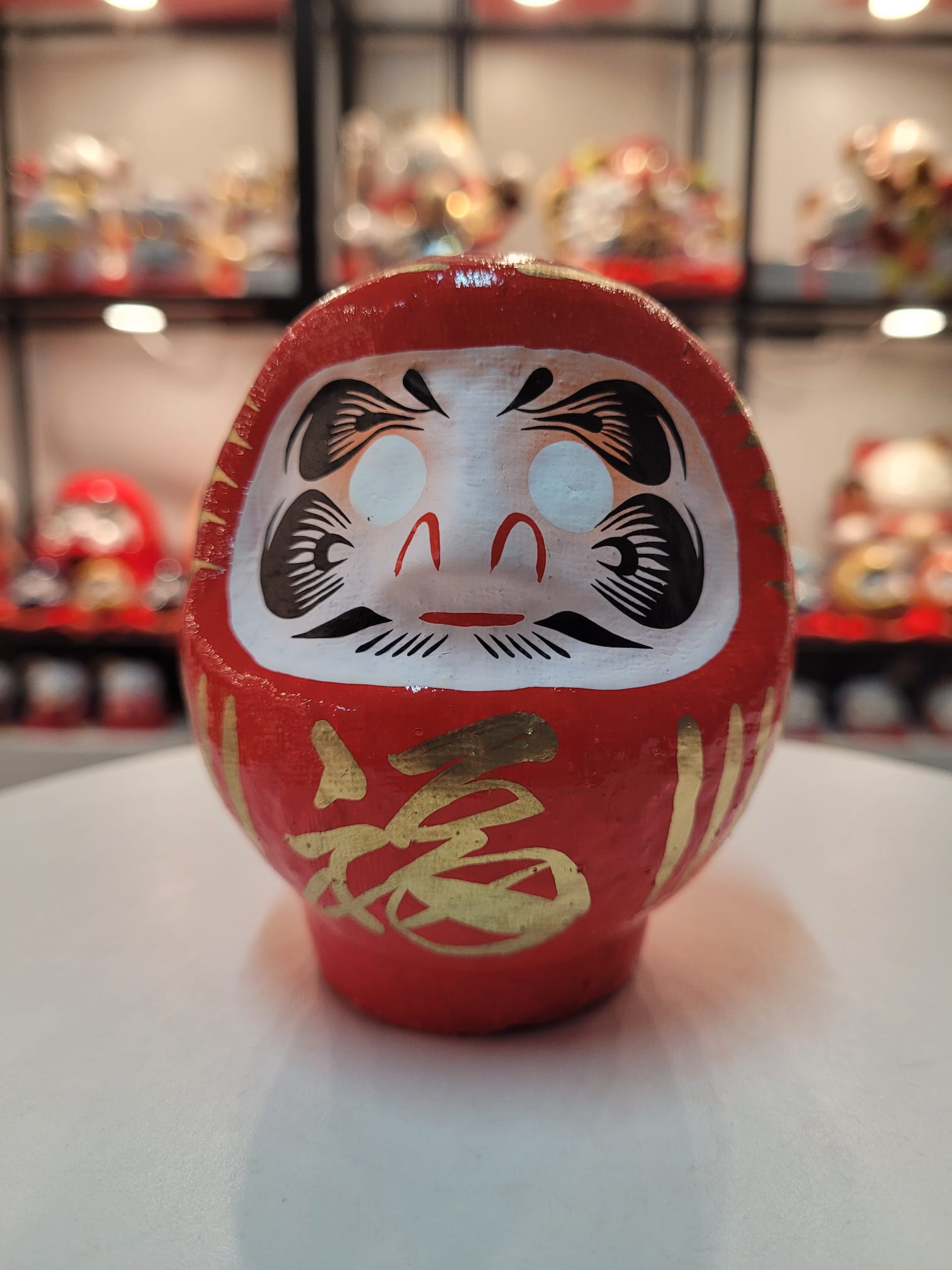 JP-271410-JP-250812 Hanjiro Hand-Made Mini/Medium Daruma (S) (M)