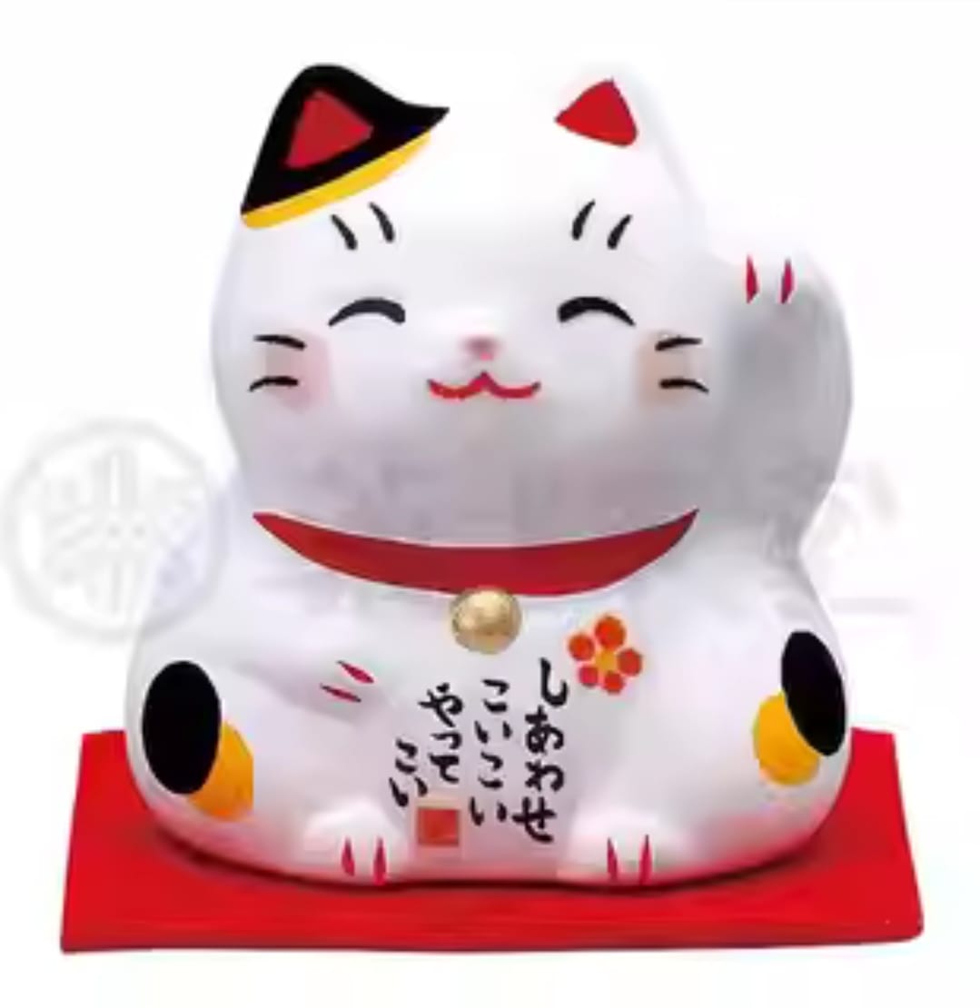 YS-1302401  Yakushigama Mini Fortune Cat (S)