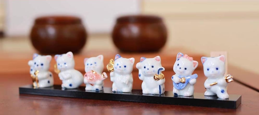 JP-432885 Syouhou Seven Lucky God Fortune Cat (M)