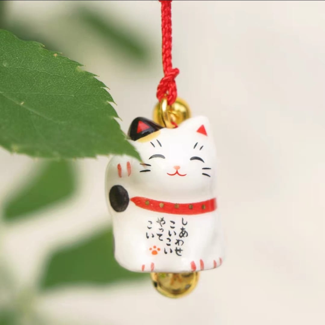 YS-9038115-YS-9138115 Yakushigama Fortune Cat Keychain (S)