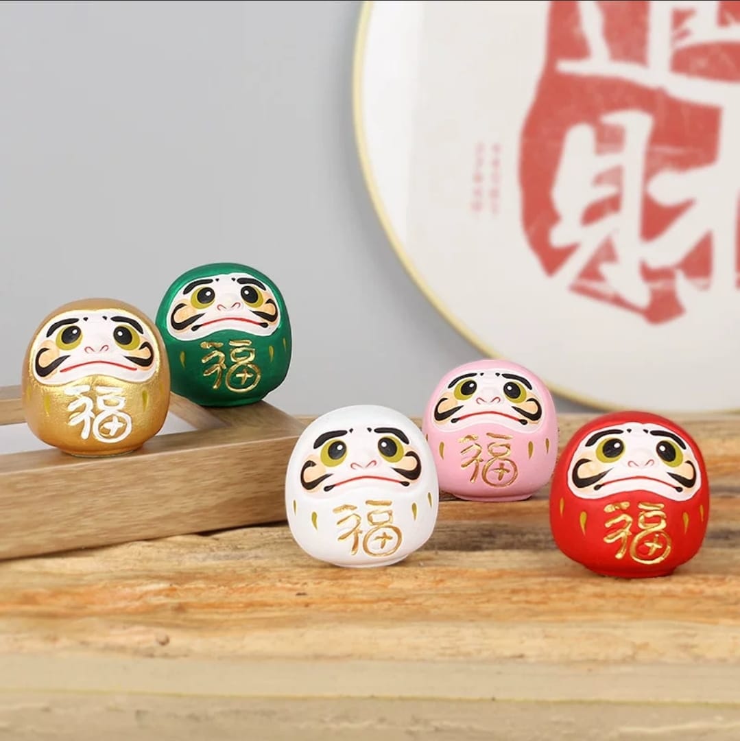 LM-5323051 Le Miao Mini Clay Daruma (S)