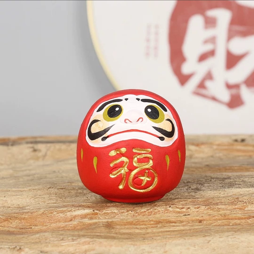 LM-5323051 Le Miao Mini Clay Daruma (S)