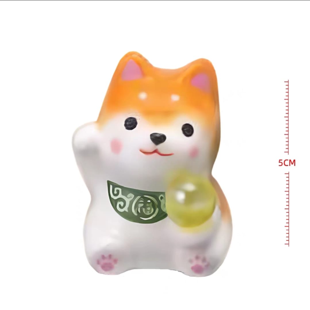 YS-2030301 Yakushigama Shiba Inu with Crystal Ball (S)