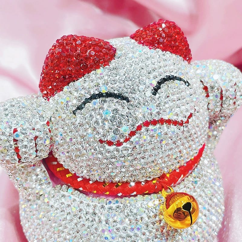 OAA-800205-OAA-810205 Bling Bling Fortune Cat (S) (M)