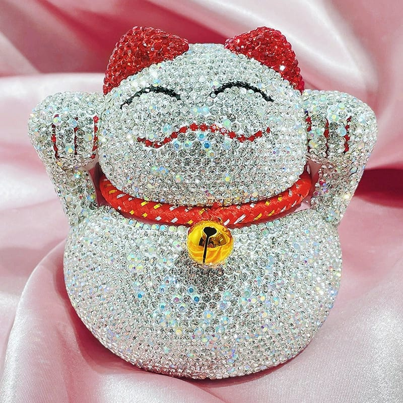 OAA-800205-OAA-810205 Bling Bling Fortune Cat (S) (M)