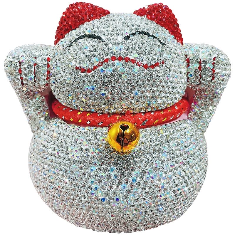 OAA-800205-OAA-810205 Bling Bling Fortune Cat (S) (M)