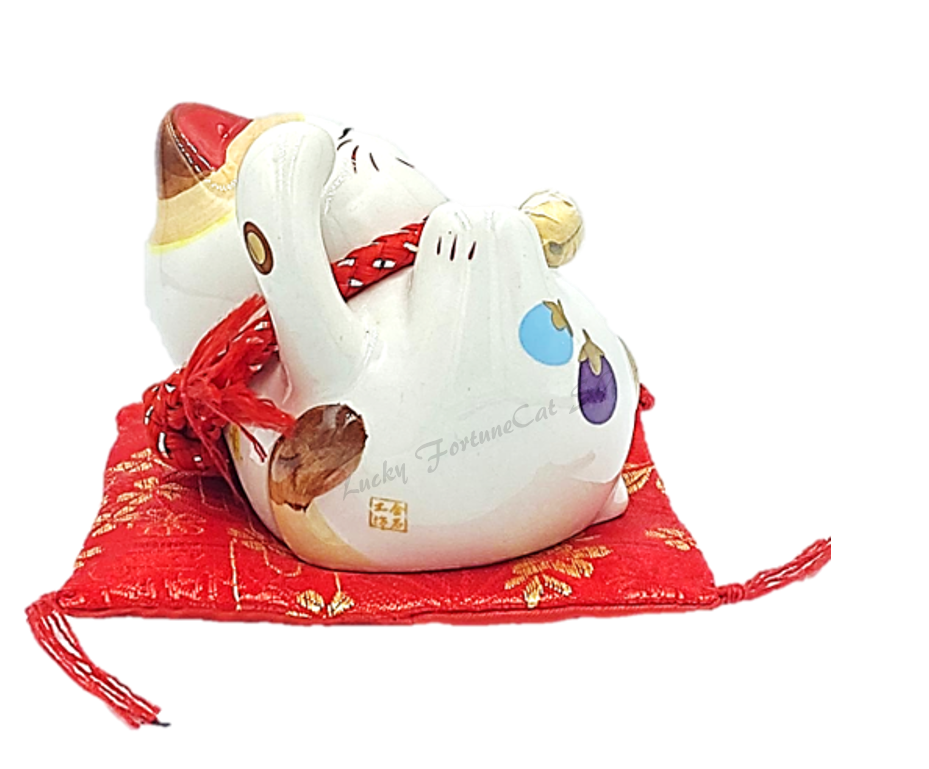 S-1209075/S-1309075 Jing Shi Gong Fang Lying Down Fortune Cat (S)